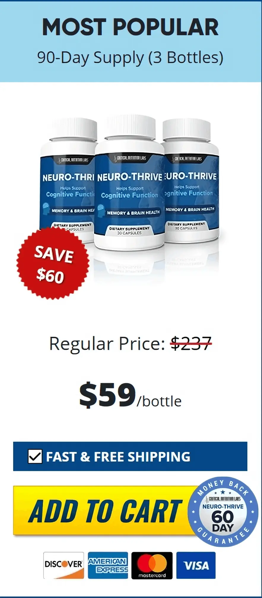 neuro thrive regular 3 pack 59